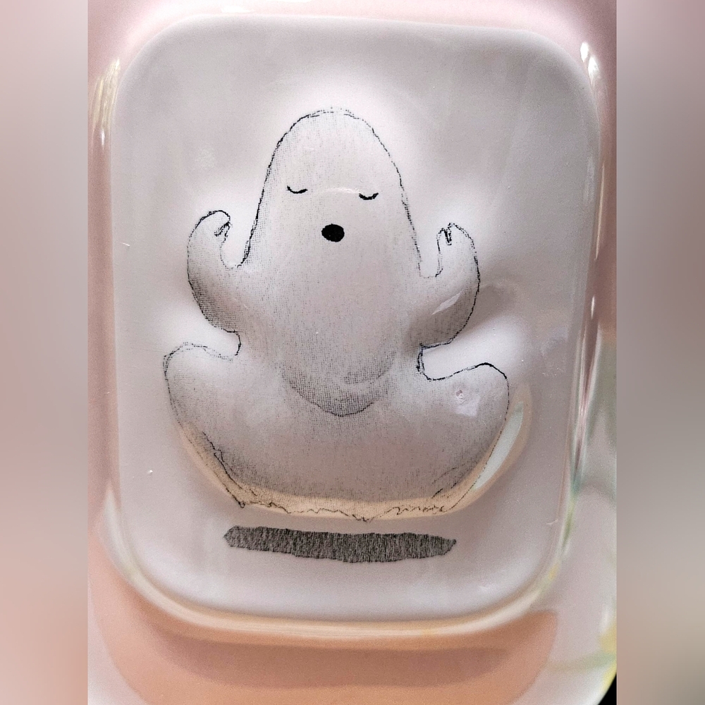 Rae Dunn Pink Namá Stay Ghostly Mug NWT -  Artisan Collection - Picture 4 of 6